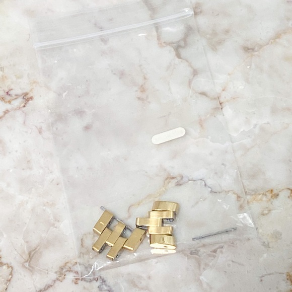 Michael Kors Gold Watch with Crystal Topring and Accents - Picture 6 of 9